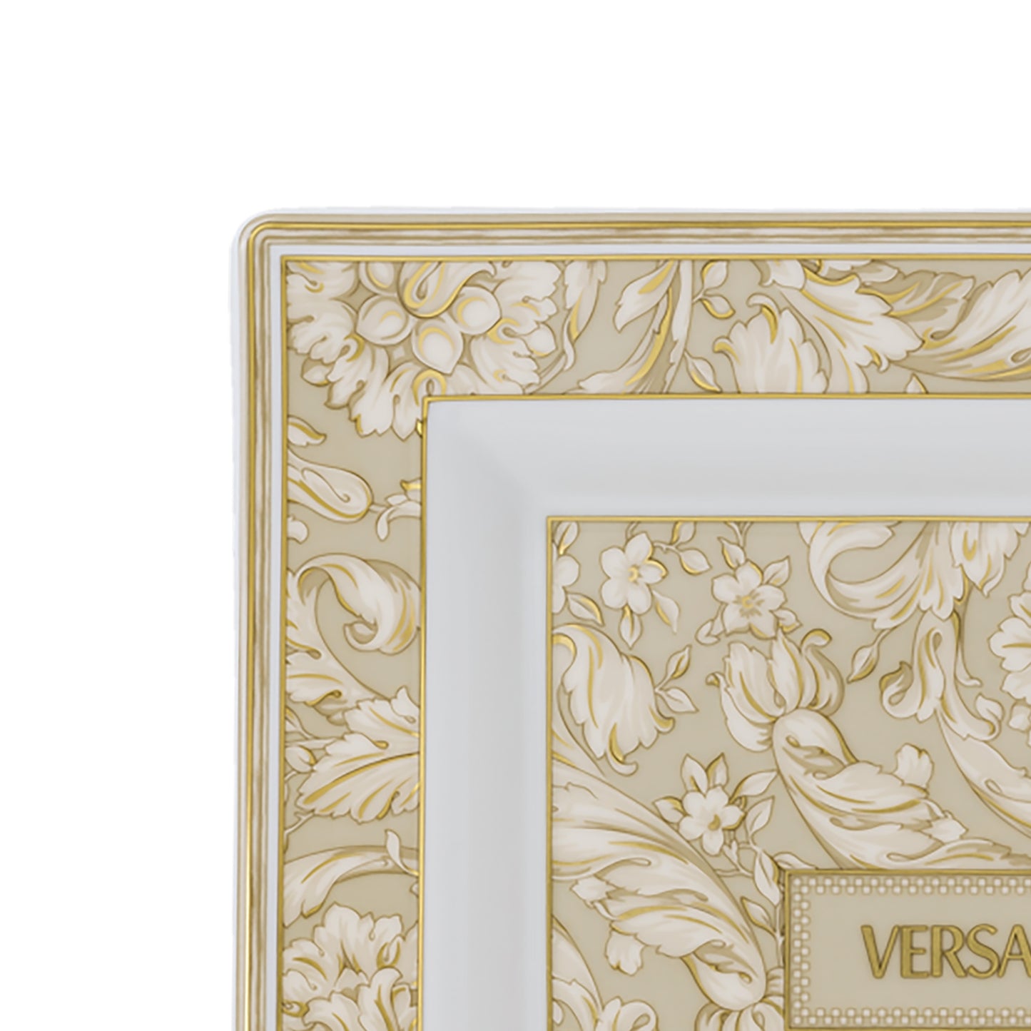 Barocco Beige Coppa 22 cm Versace Versace