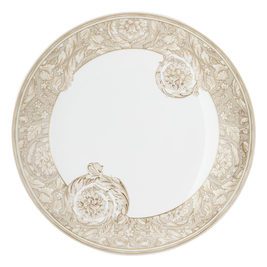 Barocco Beige Piatto gourmet 28 cm Versace Versace