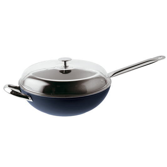 Wok 32 Cm Midnight Blue