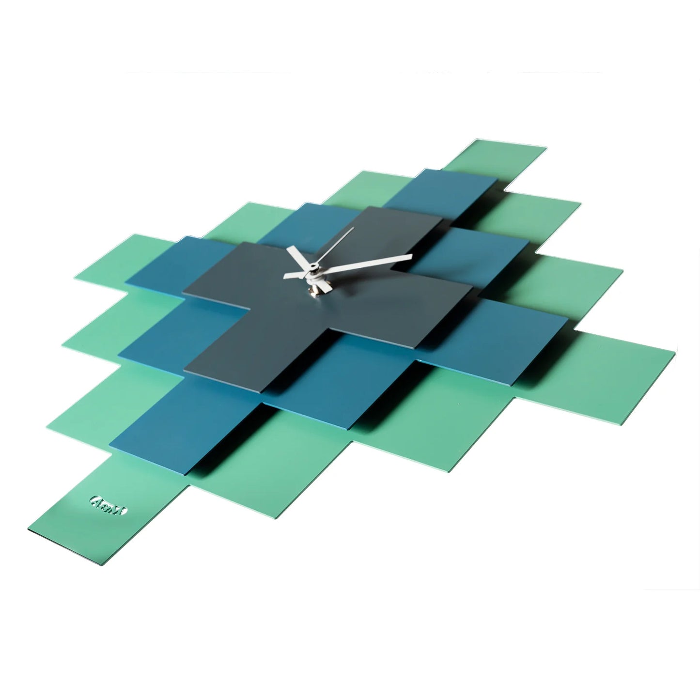 Orologio di design geometrico Mosaico Arti E Mestieri