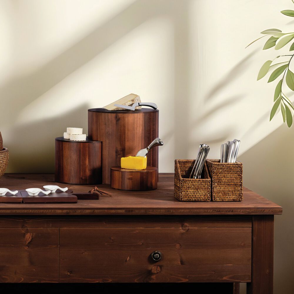 Portabicchieri Scatola inclinata Radici Sambonet