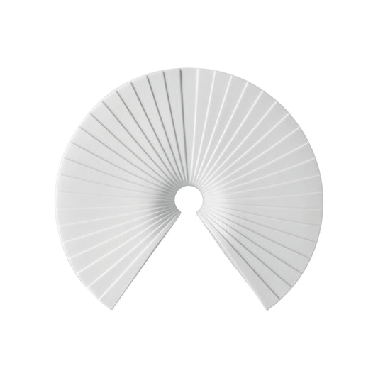 Vaso Arcus Weiss matt