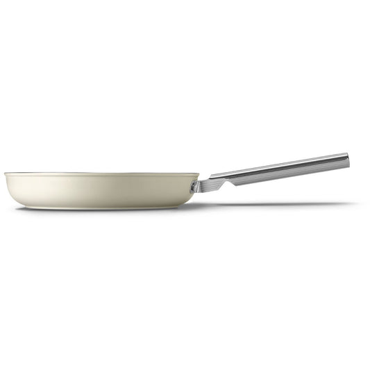 Padella Antiaderente - 26 cm Panna Stile Anni 50 Smeg