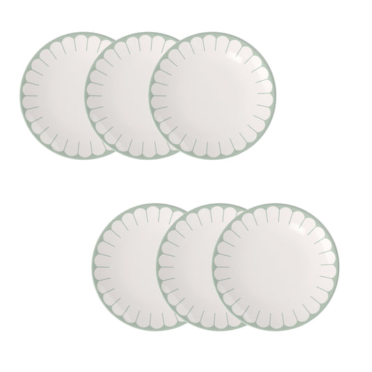 Set 6 piatti Piani Fleur