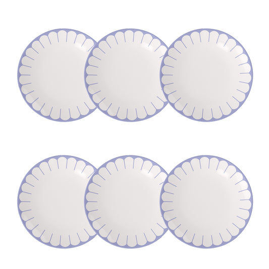 Set 6 piatti Piani Fleur