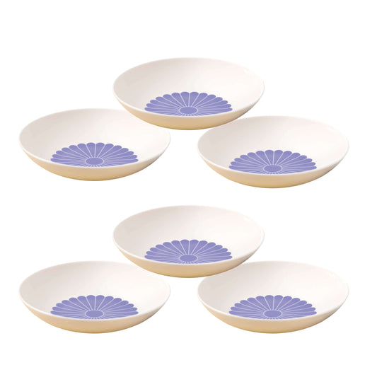Set 6 piatti Pasta Fleur
