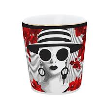 Tazzina Espresso Mrs. White - Diam. 5,5 H 7