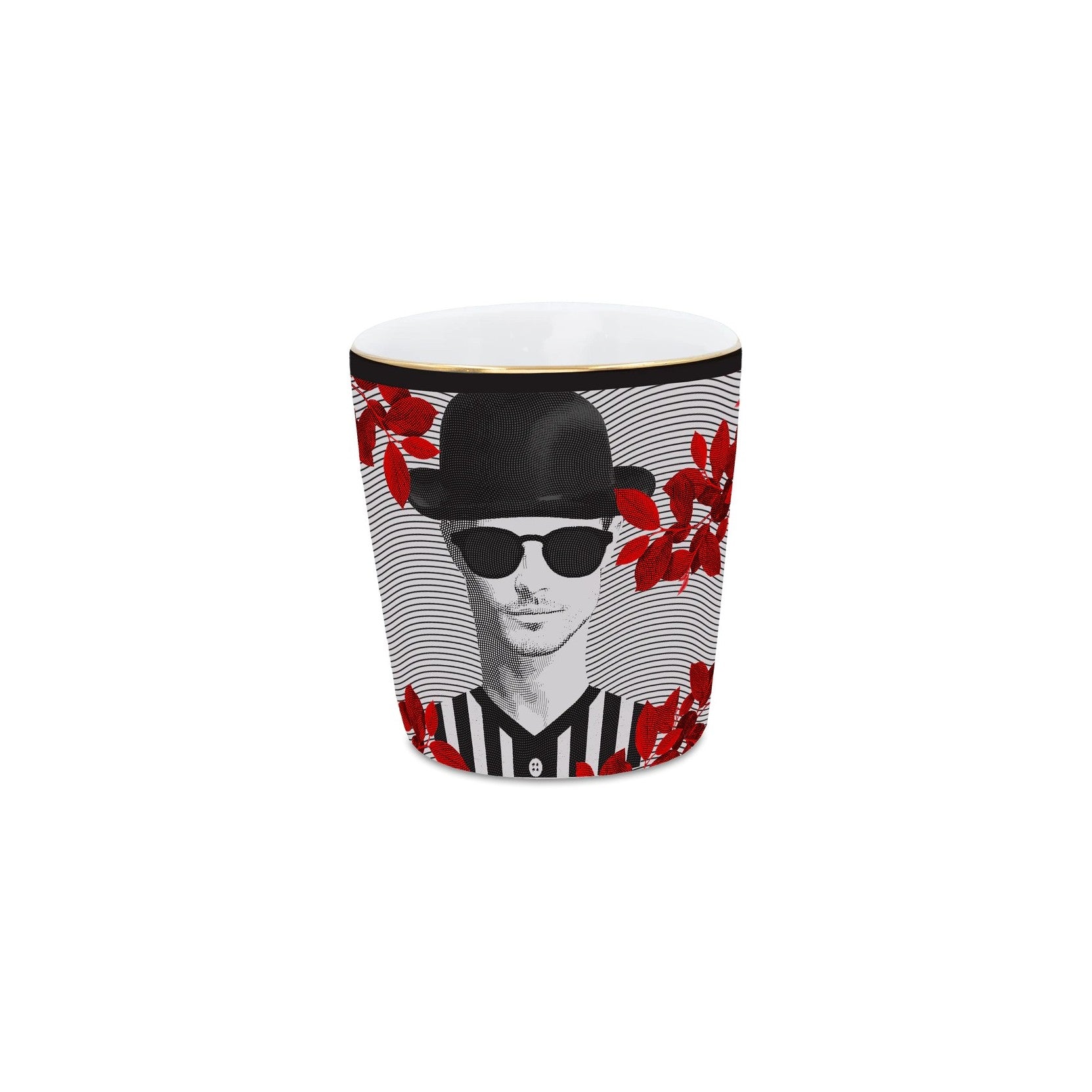 Tazzina Espresso Mr. Black Baci Milano