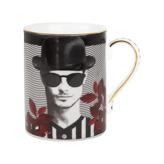 Mug Mr. Black - Diam. 8,5X10H