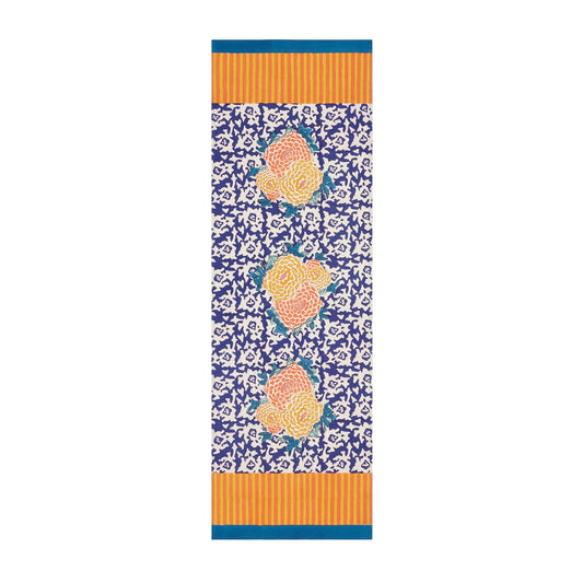 Runner 50X150 Arabesque Corolla Blue Lisa Corti
