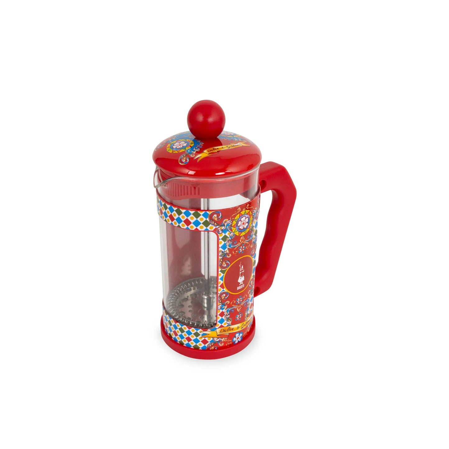 Coffee Press Bialetti Dolce&Gabbana Carretto Siciliano 3 Tazze Dolce E Gabbana