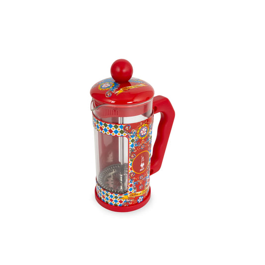 Coffee Press Bialetti Dolce&Gabbana Carretto Siciliano 3 Tazze Dolce E Gabbana