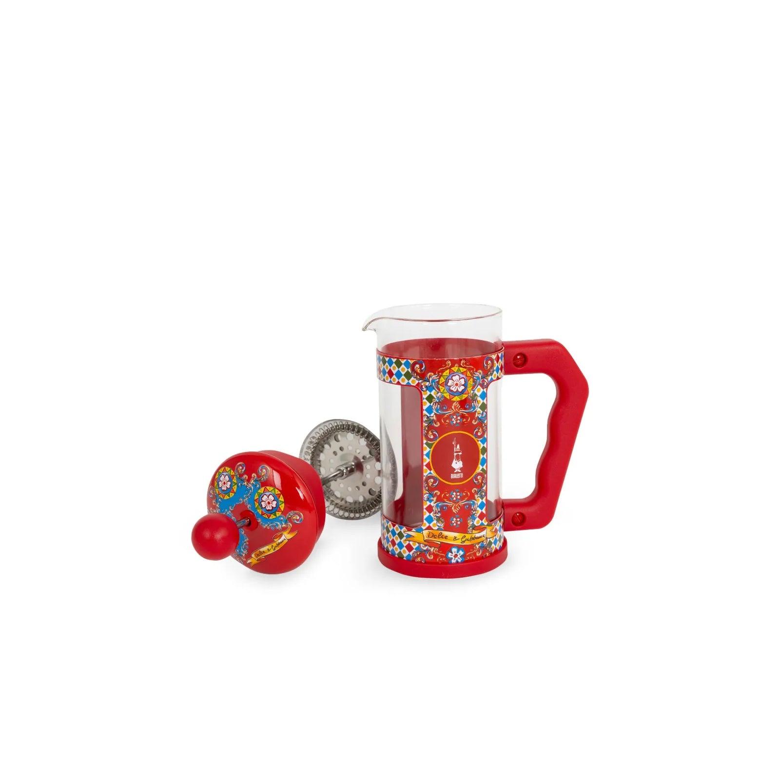Coffee Press Bialetti Dolce&Gabbana Carretto Siciliano 3 Tazze Dolce E Gabbana