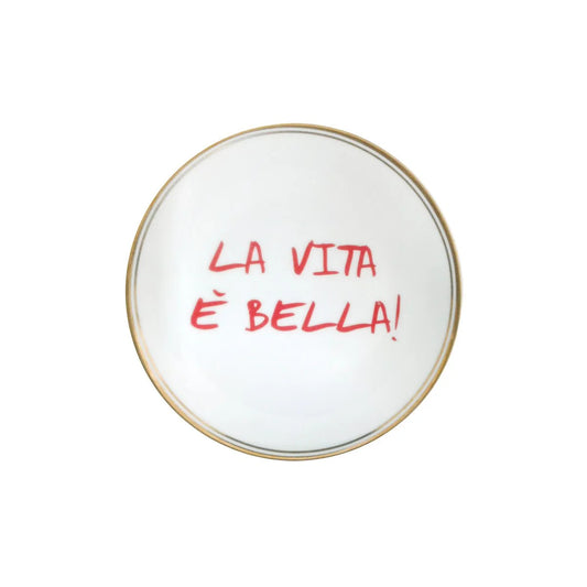 Set 2 Piatti La vita è bella