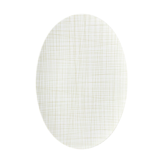 Piatto ovale 38 cm Mesh
