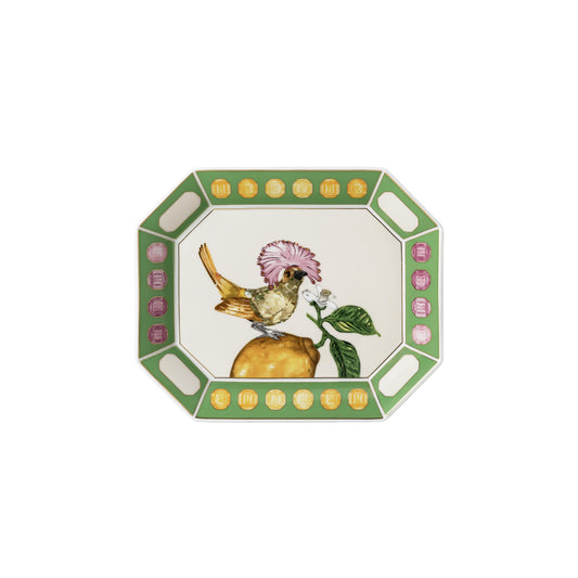 Coppa 20X16 Cm Swarovski Idyllia Green