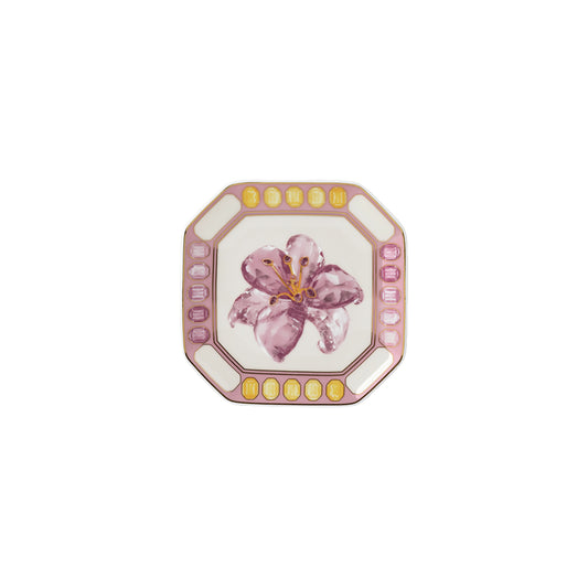 Coppa 11X11 Cm Swarovski Idyllia Pink Lily