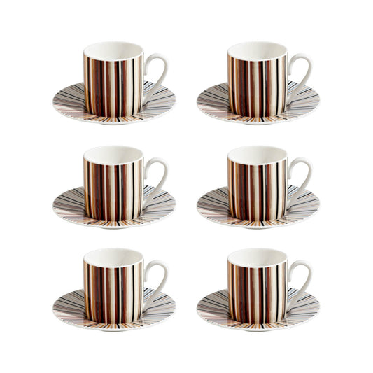 Set 6 tazze caffè  Strpes Jenkins
