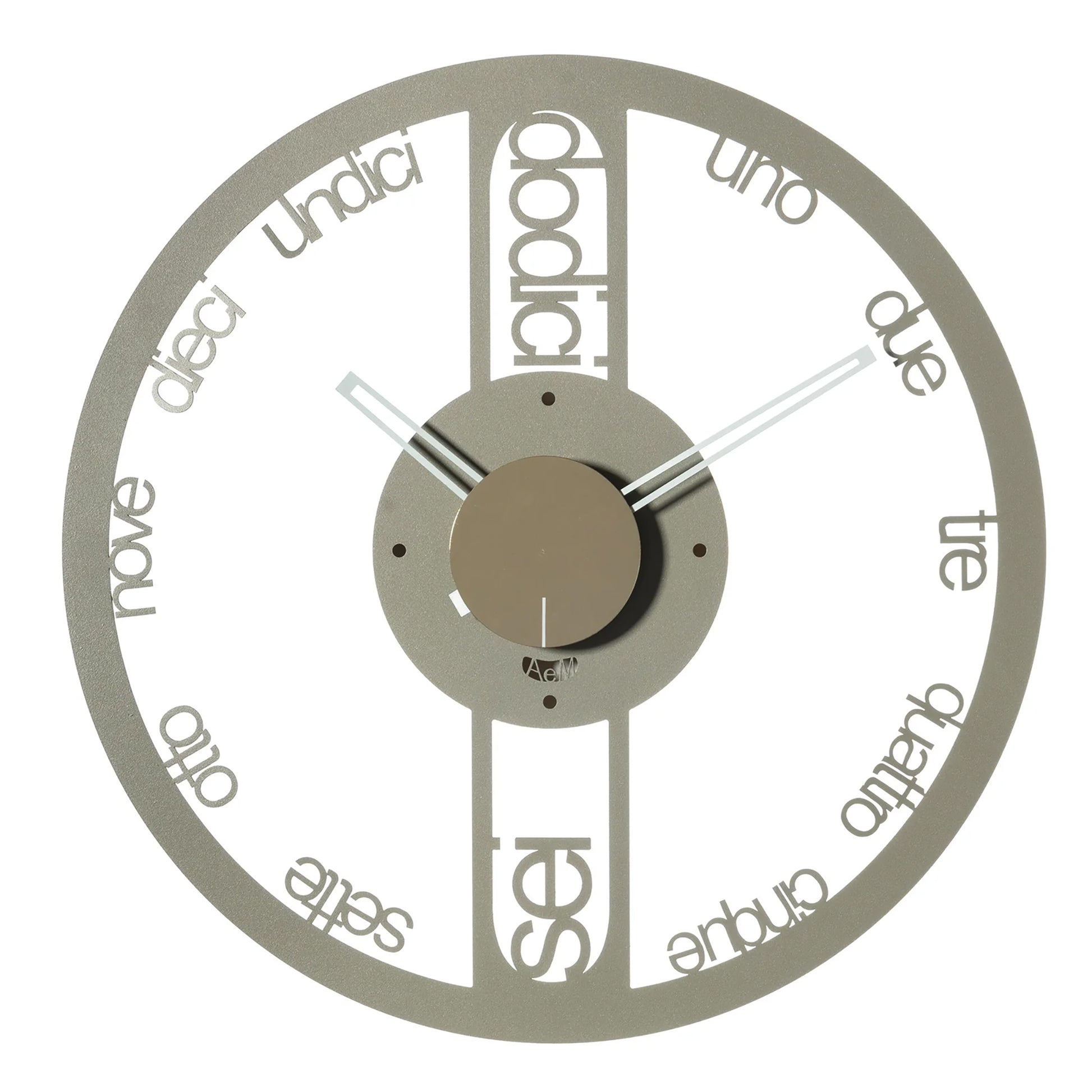 Orologio moderno da parete Circolo Piccolo Arti E Mestieri