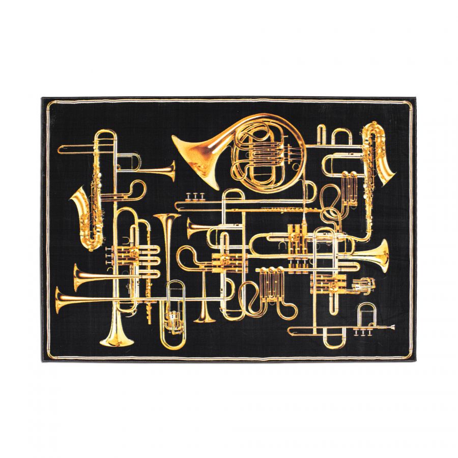 Tappeto Rettangolare Trumpets