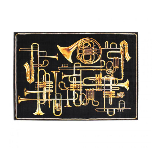 Tappeto Rettangolare Trumpets