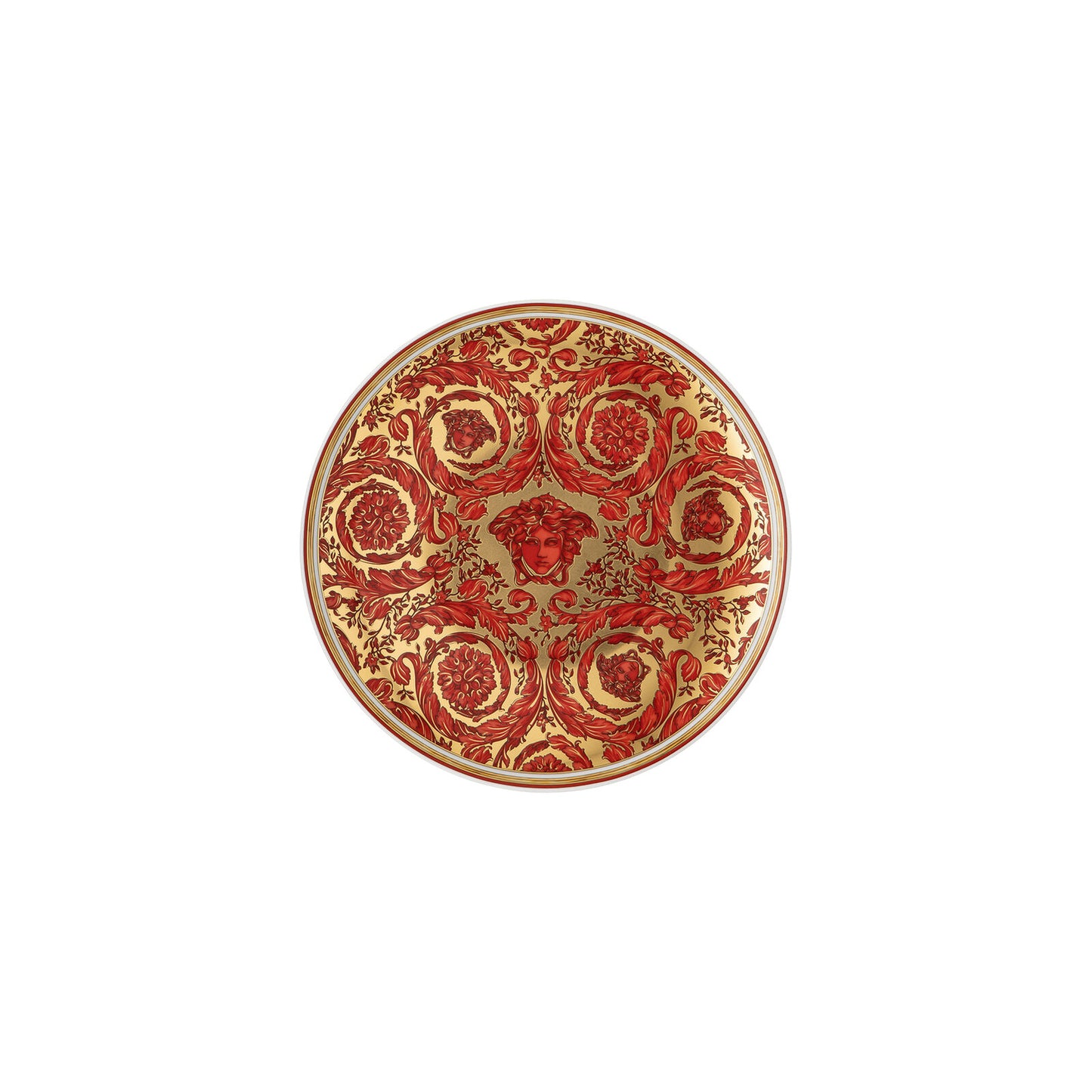 Medusa Garland Red Piattino pane