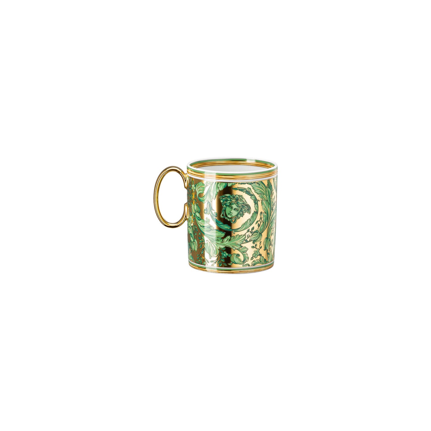 Medusa Garland Green Mug