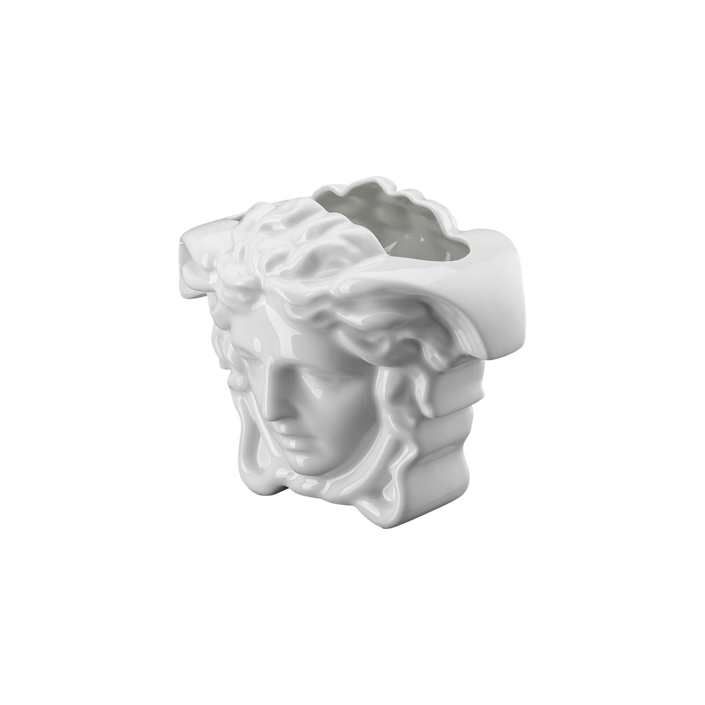 Medusa 15 cm White Vaso