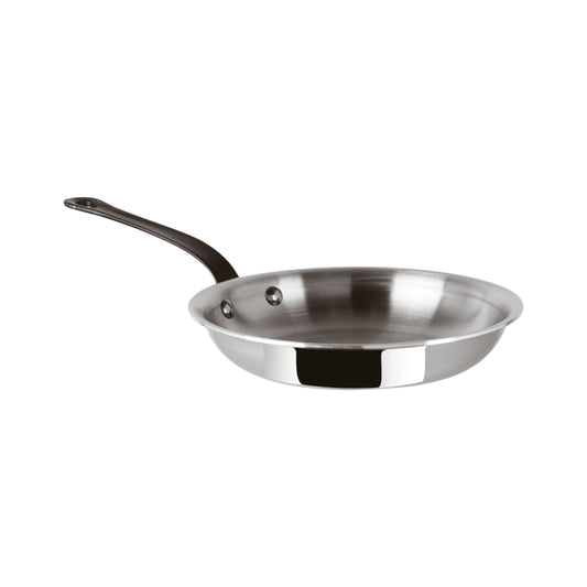 Padella 1 Manico Cm 30 H 4 Home Chef Inox
