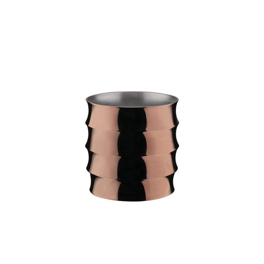 Bicchiere DERVISCI con rivestimento in PVD rame.