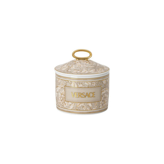Candela piccola Barocco Beige