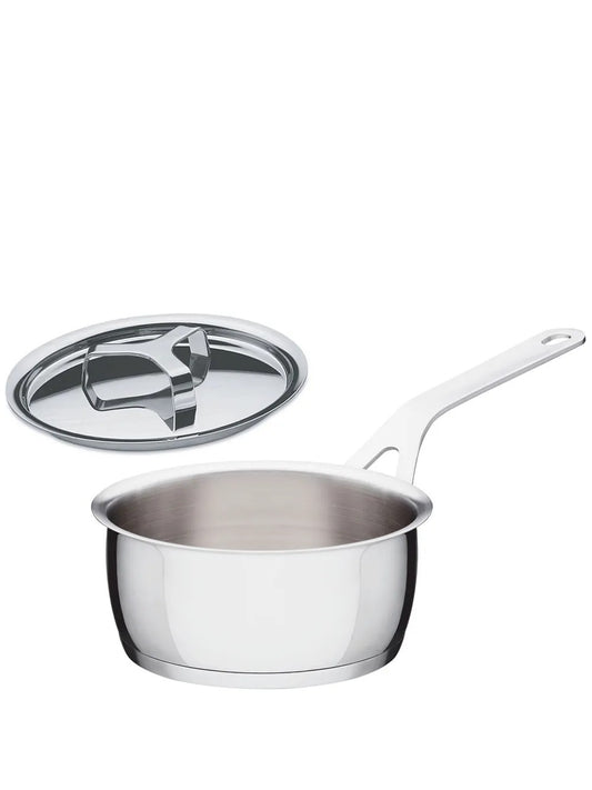 Casseruola a manico lungo "Pots&Pans" Ø 16 con Coperchio