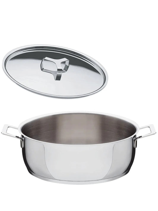 Casseruola bassa a due manici "Pots&Pans" Ø 24 con Coperchio