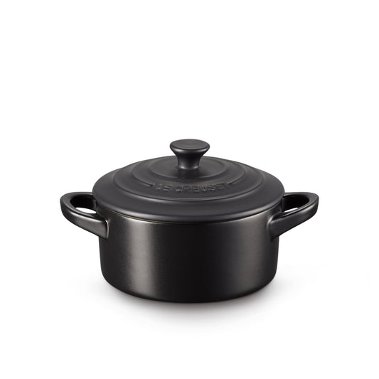 Mini cocotte rotonda 10 in gres vetrificato