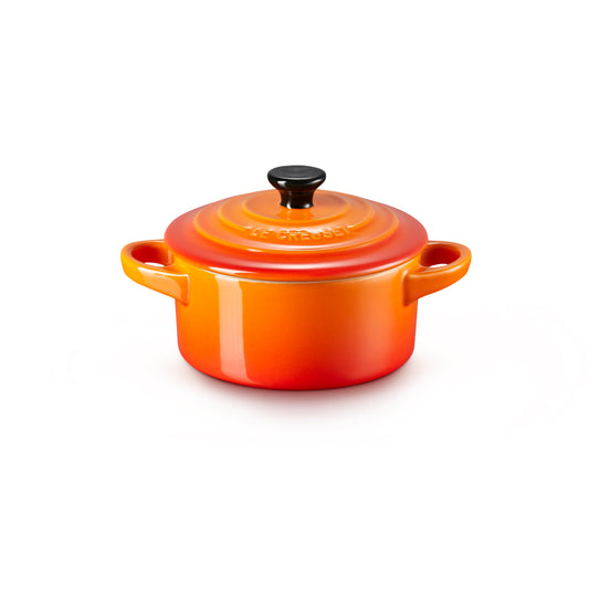 Mini cocotte rotonda 10 in gres vetrificato