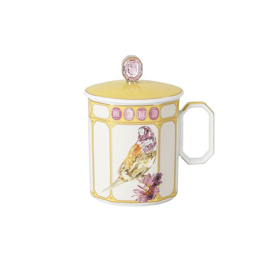 Swarovski IDYLLIA Finch Yellow Mug