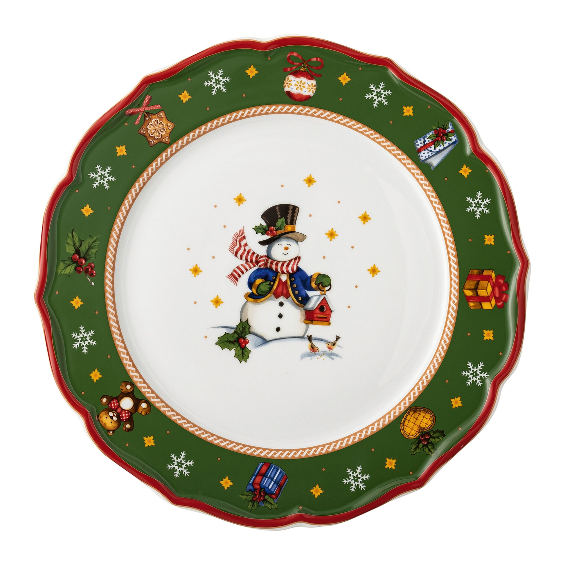 Piatto piano 33 cm Happy Wintertime Hutschenreuther