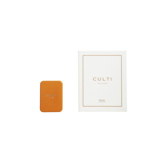 Car Diffuser In Pelle Orange C/ Refill Aramara
