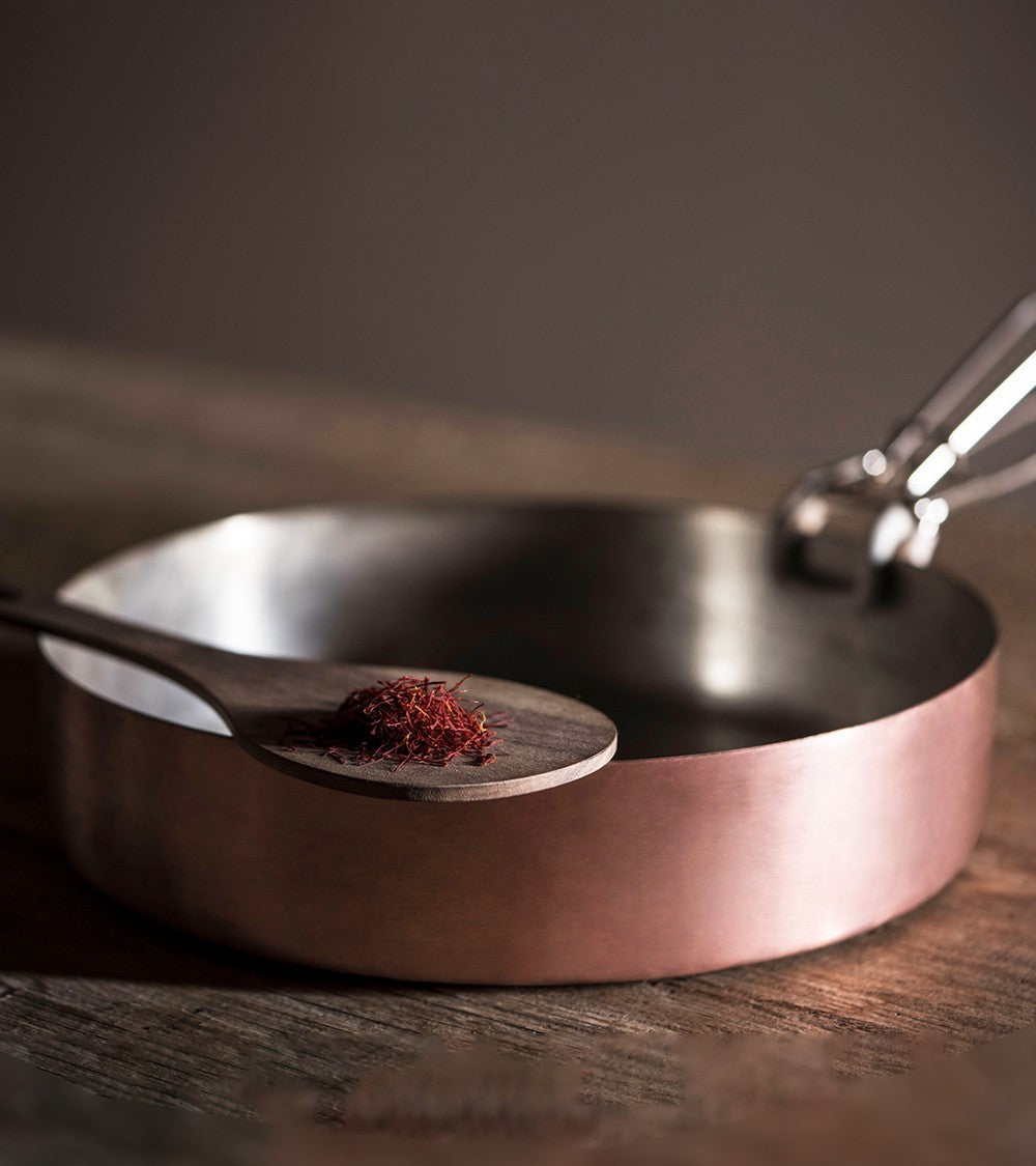 The Rice Tegame Rame Cm28 Con Manico Knindustrie
