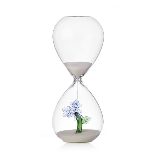 clessidra fiore azzurro Ichendorf