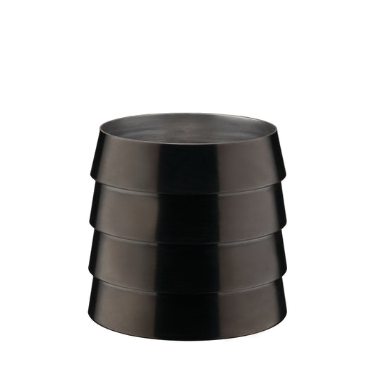 Bicchiere Dervisci, con rivestimento in PVD Gun Metal, satinato.