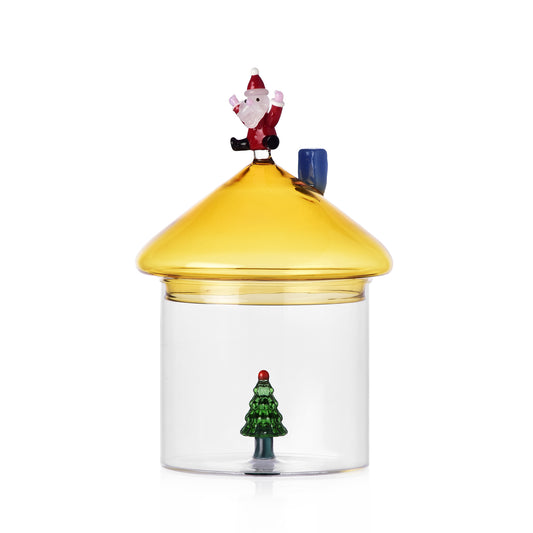 Scatola Babbo Natale che salta&albero di Natale Ichendorf
