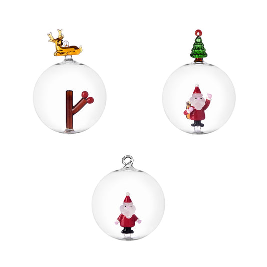 Set 3 palle natale 10 Ichendorf