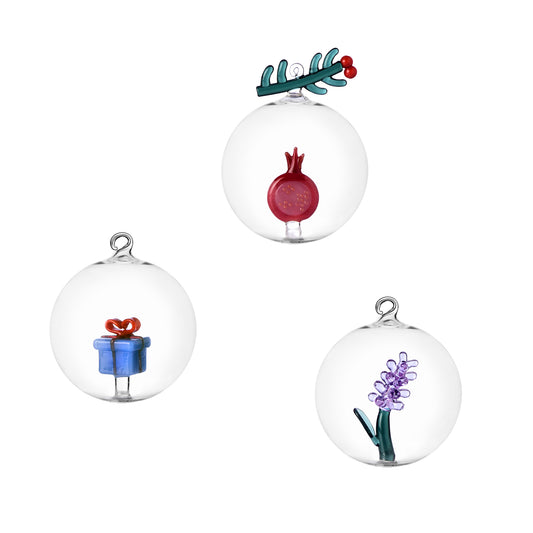 Set 3 palle natale 12 Ichendorf