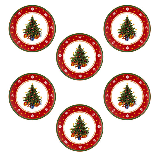 Happy Wintertime 6 Piatti 22 cm