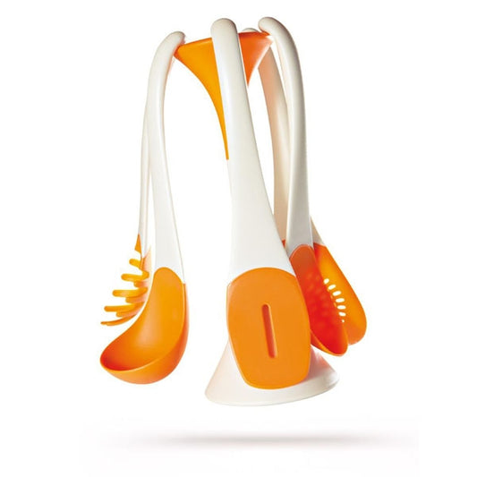 Set 5 mestoli magnetici attraction arancio