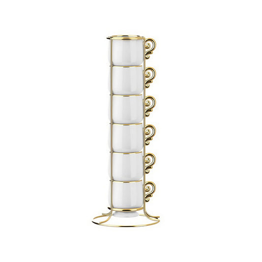 Set 6 Impilabili Pure Gold