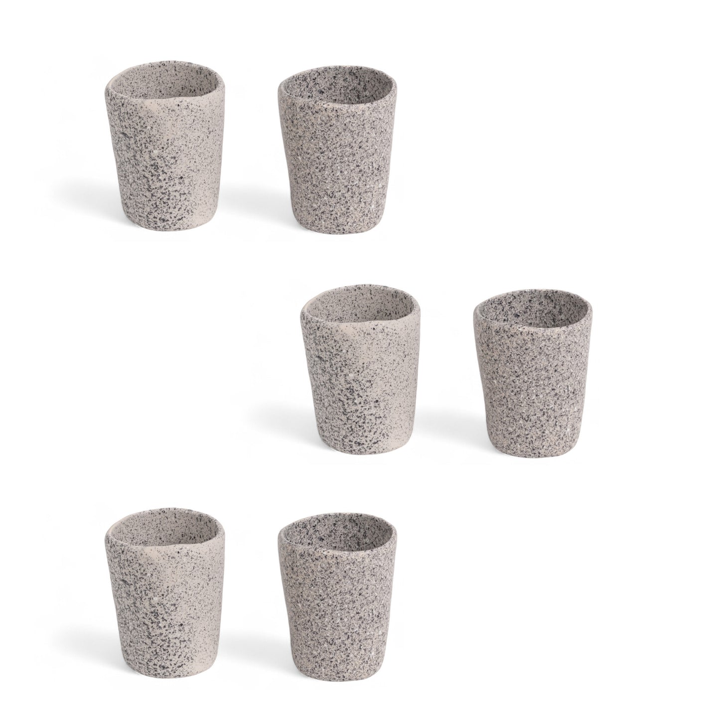 Newlithic Set Of 6 Mugs Seletti