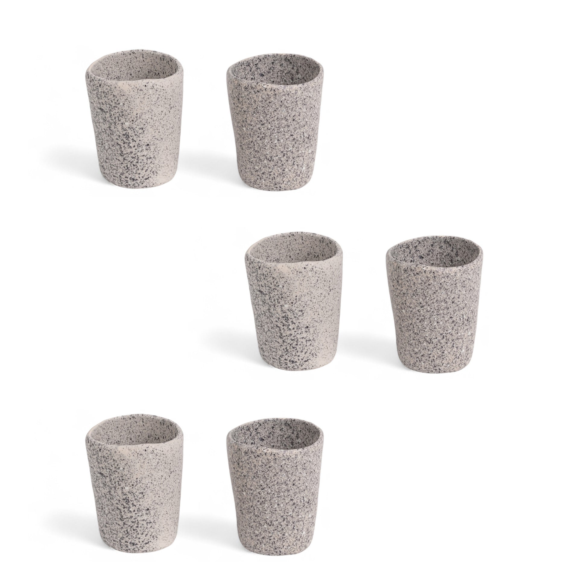 Newlithic Set Of 6 Mugs Seletti