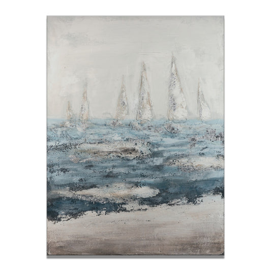 Quadro barche 90x120cm L'oca Nera